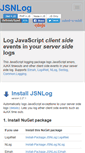 Mobile Screenshot of jsnlog.com